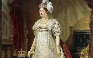  В този портрет на Мадам Роял, рисуван през 1816 г. от Антоан Жан Грос, 
тя носи чифт диамантени гривни, съответстващи на описаните в инвентарния списък от Брюксел.  