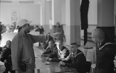 Момент от работния процес по "Февруари".