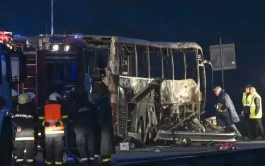 Скопие отне лиценза на фирмата собственик на изгорелия автобус