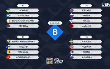 Жребият за Лига В.