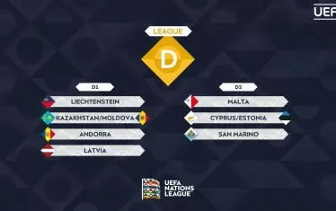 Жребият за Лига D.