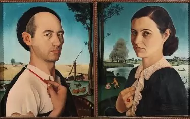 Златю Бояджиев, „Семеен портрет“, 1942 г. 