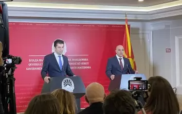 Кирил Петков и Димитър Ковачевски