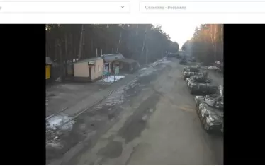  Руски танкове влизат в Украйна откъм Беларус