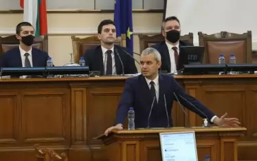 Лидерът на проруската националистическа партия "Възраждане" Костадин Костадинов.