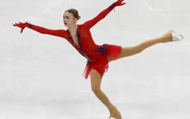 С изключение на падането при приземяване от троен ритбергер, Александра Фейгин изпълни стабилно своята волна програма и получи най-високата си оценка за 2021/2022 г.