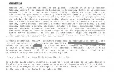  Извадки от справката от испанския имотен регистър, предоставена на "Сега" от Ангел Ангелов. "Сега" публикува само части от справката заради личните данни в нея.
