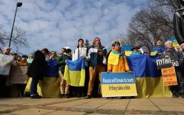  Протестът в Бургас