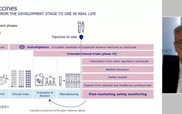Струва ми се много странно някой да твърди, че ваксините са още експериментални, след като разполагаме с огромно количество данни първо от проучванията, а после от прилагането им върху милиарди. Знаем много повече за тях спрямо други продукти, които сме одобрявали, коментира Марко Кавалери от ЕМА. 