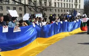  Протестът в София 