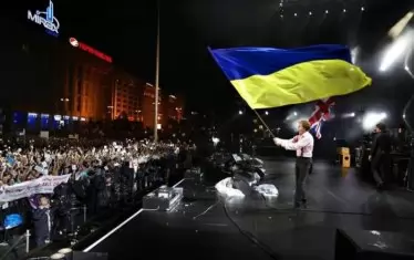  Пол Маккартни в Киев през 2008 г. 