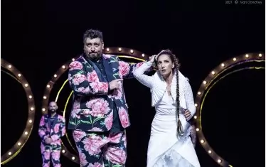 Герасим Георгиев-Геро в "Укротяване на опърничавата".