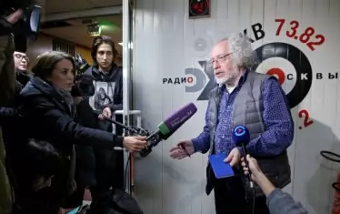 Главният редактор на “Ехото на Москва” Алексей Венедиктов.