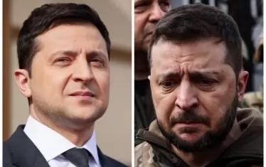  Зеленски преди войната и днес