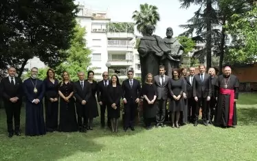 Българските представители почетоха и Светите братя.