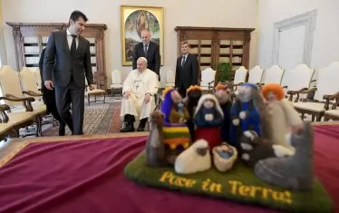 Това е подаръкът, който получи папата.