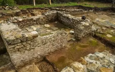 Едно от най-запазените помещения.