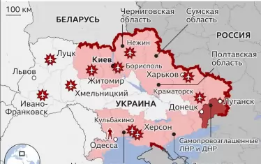  Как започна руската атака на 24.02.