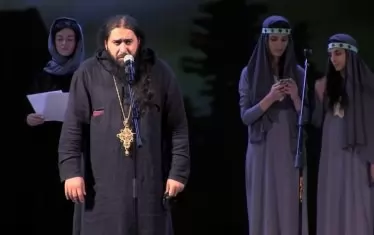 Грузински архимандрит ще пее на езика на Исус в "Св. Ал. Невски"