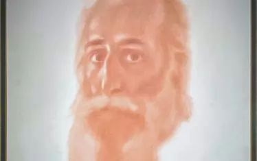 Майстора започва и завършва кариерата с автопортрети. Този е един от последните и е от началото на 50-те години.