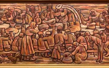 Стоян Венев, „Сватба“, 1962 г., СГХГ