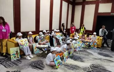  Деца от 4 столични училища бяха гости да международната конференция.