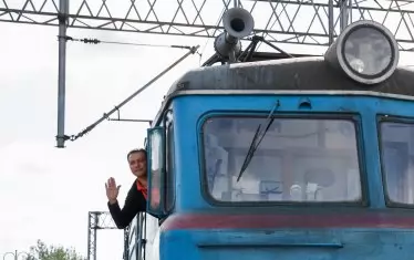 Машинистът Васил е горд, че е изпълнил успешно мисията си да превози безаварийно тримата европейски лидери.