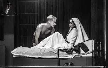  Из "Мяра за мяра" под режисурата на Крис Шарков.