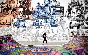 Експонати от 15-ото издание на Documenta.