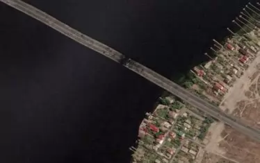 Украински ракети поразиха Антоновския мост край Херсон