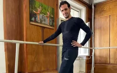 В репетиционната зала.