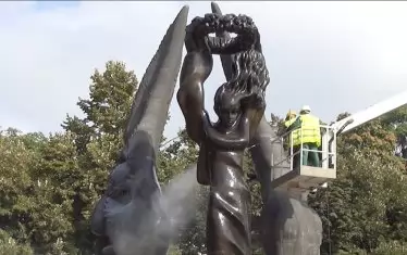  Паметникът на Съединението в Пловдив.