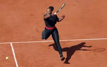 Котешкият костюм, с който Серена се завърна в Големия шлем на "Ролан Гарос" през 2018 г. само осем месеца след раждането на дъщеря си.