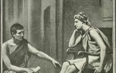  Аристотел и Александър – великият учител обучава години наред бъдещия  велик владетел.