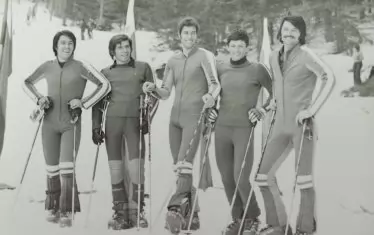  Петимата, които отиват на Олимпиадата в Инсбрук.