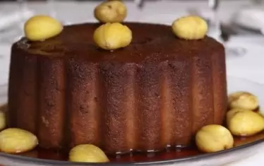 Пудинг с кестени