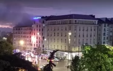 Туристка загина при пожар в хотел "Централ" в София