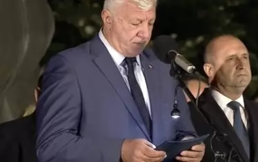 Митрофанова по време на речите