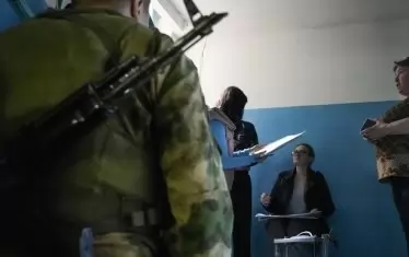 Референдумите в окупираните територии завършиха със съветски резултат