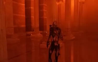  Силует в Цистерната Базилика. 