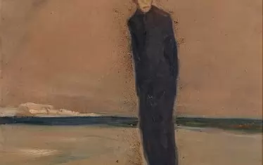  Дечко Узунов, "Портрет (Автопортрет)", ок. 1922. 