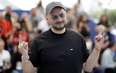 Кирил Серебренников на кинофестивала в Кан през май. 