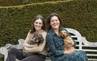 Анна Пастернак с дъщеря си Дейзи