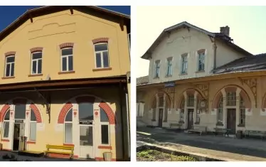 Сградите на жп гарите във Вълчи дол и село Оборище са еднакви. Разликата е, че първата се поддържа, втората - не. Добър вид има и идентичната на тях в Суворово.