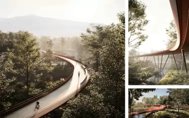 Визуализация на спечелилия проект.