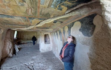 Предателят Юда, който се е обесил, след като върнал сребърниците.