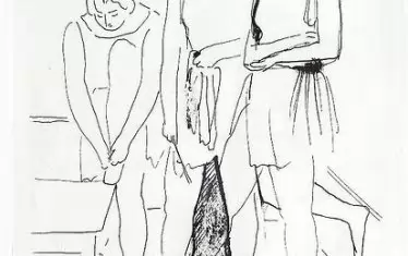  Пабло Пикасо, неозаглавена творба