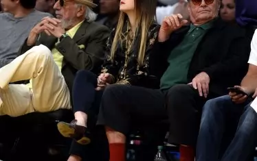 Джак Никълсън не пропуска мач на любимия "Лейкърс".