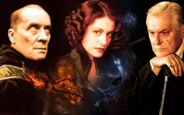  Олег Басилашвили (вдясно) в сериала на Владимир Бортко по "Майстора и Маргарита" от 2005 г.