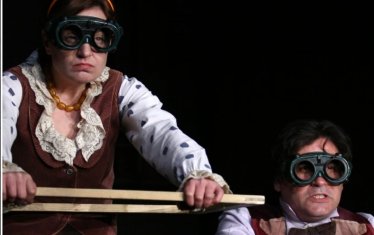 С Мария Сапунджиева във "Вечерен акт" по Чехов.